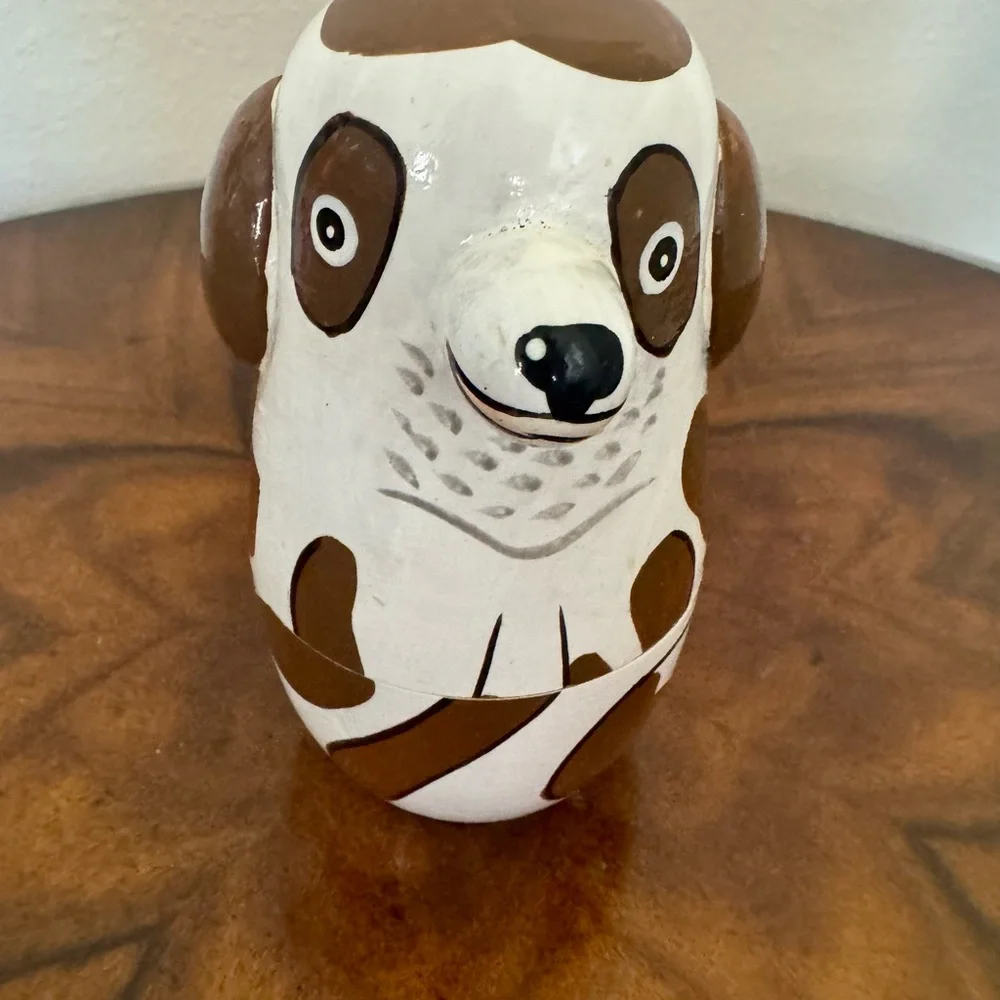 Animal Dog Russian Wooden Nesting Dolls Set
Matryoshka Babushka Dogs - Picture 4 of 12